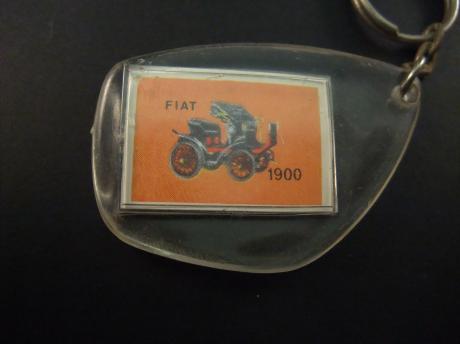 Fiat 1900 oldtimer auto sleutelhanger